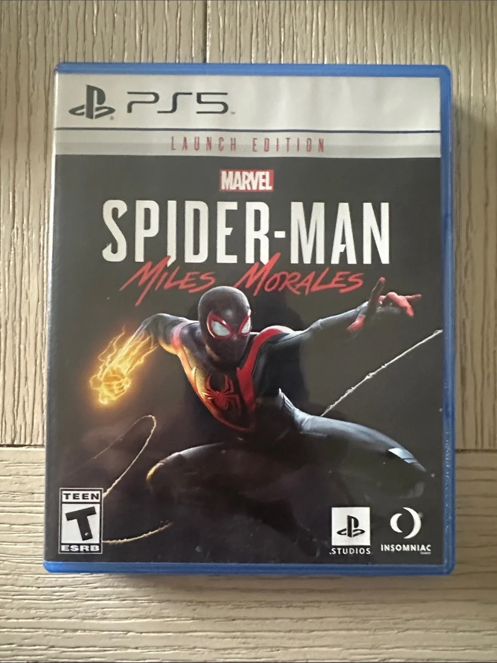 PlayStation PS5 Marvel Spider-Man: Miles Morales - Black/Red (Launch Edition)